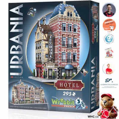 Urbania Hotel 3D Jigsaw Puzzle 295 pcs