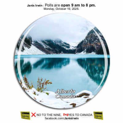 Canada Banff Alberta Fridge Magnet 3D Crystal Glass, Weekino