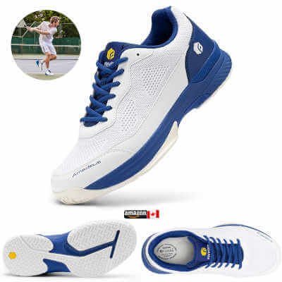 Wide Tennis Shoes for Pickleball Men Tennis Court Shoes