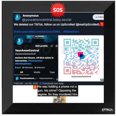 Square Magnetic Picture Frame Pockets 4 by 4 with Black Border, 10 Pack, STTMGN