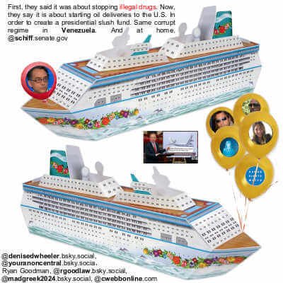 Three Dimensional Fillable Cruise Ship Table Centerpieces, 13.25, 2 Piece, Beistle