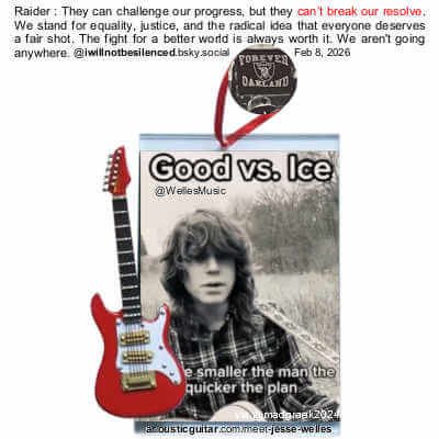 Red Guitar Picture Frame 4.5 by 3 Ornament, Musical, The Bridge Collection