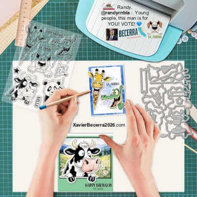 GLOBLELAND Funny Peeking Animals, Panda Giraffe Mouse Crocodile, Clear Stamp