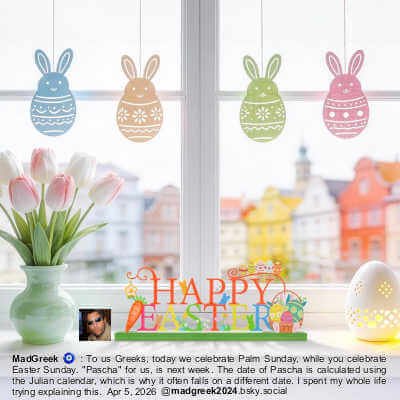 KHJCXS Metal Holiday Table Sign Decor, Easter