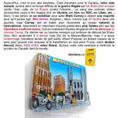 Montreal Canada Fridge Magnet Souvenir, 3D, MUYU Magnet