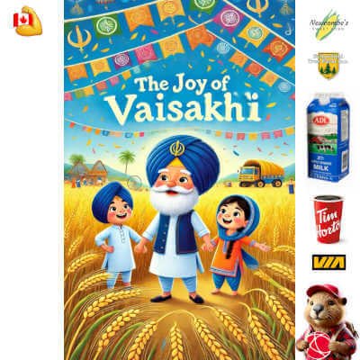 The Joy of Vaisakhi, 2025, Jaspreet Nona Kaur