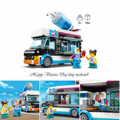 Penguin Slushy Van Building Toy, LEGO City