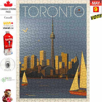 Toronto Sailboats, Premium 500 Piece Jigsaw Puzzle, MyPuzzle