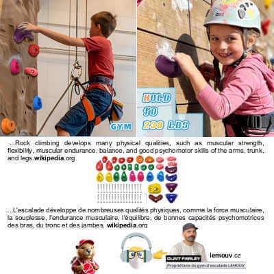 32 PCS Rock Climbing Wall for Kids, SREHRLY