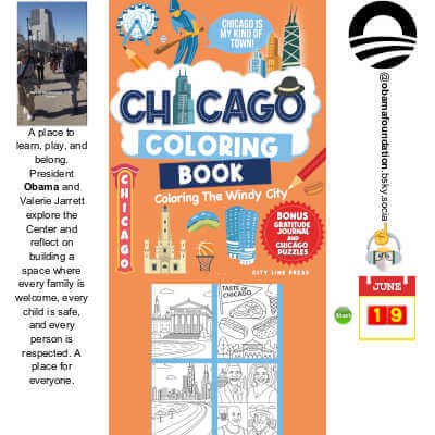 Chicago, Coloring The Windy City, Coloring Book