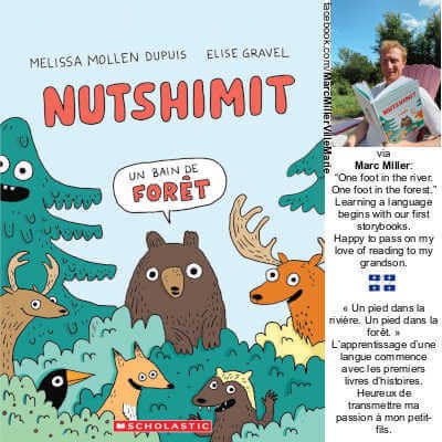 Nutshimit : “Un bain de forêt”, French edition