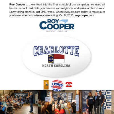 Charlotte, North Carolina NC USA, CafePress
